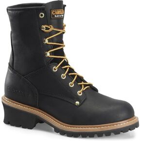 Carolina Men's Elm 8" Steel Toe Unlined Logger Work Boot,