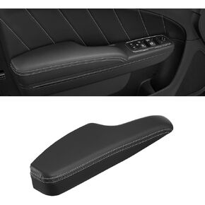 ACLONG Inner Door Armrest Fit for Dodge Charger 2011-2023 Door Panel Armrest Cover Fit for Chrysler 300 2011-2023(Sedan Only) Front Left Driver Side Replaces 1WK37DX9AB -1PCS