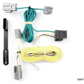 CURT 56047 Vehicle-Side Custom 4-Pin Trailer Wiring Harness, Fits Select Buick Lucerne, Ford Fiesta Sedan