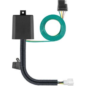 CURT 56509 Vehicle-Side Custom 4-Pin Trailer Wiring Harness, Fits Select Acura RDX
