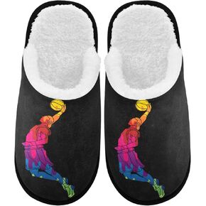 visesunny Slippers for Women Mens Stylish Foral Winter Warm Memory Foam Cotton Home Slippers Soft Plush Fleece Slip on House Slippers for Girls Indoor Outdoor Shoes in Kuwait