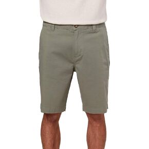 O'NEILL Men's Khaki Shorts - 20-Inch Outseam Quick Dry Jay Stretch Chino Shorts Men - Classic Bermuda Shorts for Men,Sage 1,42
