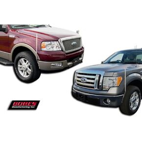 دليل المملة 731512 دليل المصد من الفولاذ المقاوم للصدأ لـ 2004-2006 Ford Pick Up Fullsize F-150