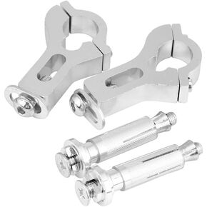 Handguards Clamp Mount, 22mm Alloy Motorcycle Hand Guard Handguards Fat Clamp Mounting Kit Motorbike Component