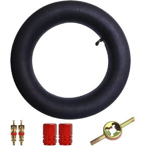 3.50-10 3.50 X 10 10" Inner Tube Wheel Tire (Bent Stem Valve) for Moped Motorcycle Scooters Pit Dirt Bike