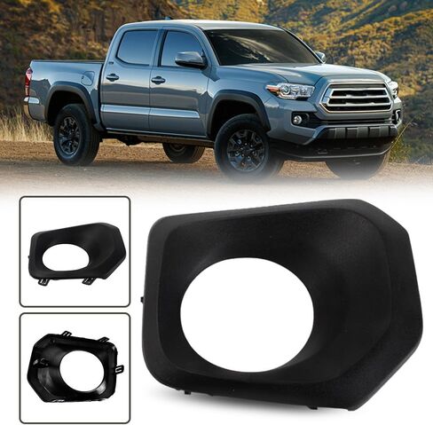 Pair Front Bumper Fog Lamp Light Bezel Grille Cover Cap Fit for Toyota Tacoma 2016 2017 2018 2019 2020 2021 2022, Replace for TO1038195, TO1039195 | 5212804020, 5212704020 in Saudi Arabia
