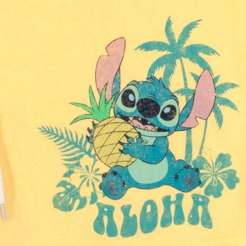 Disney Lilo and Stitch Womens Casual Drawstring Shorts, Lilo & Stitch Comfortable Shorts for Women in Saudi Arabia