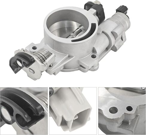 جسم خانق إلكتروني مناسب لمركبات كرايسلر ودودج وجيب - 4.7 لتر أسبن، داكوتا، رام 1500 بيك أب، دورانجو، جراند شيروكي، كوماندر يستبدل # 53032119AF، 337-05445 in Kuwait