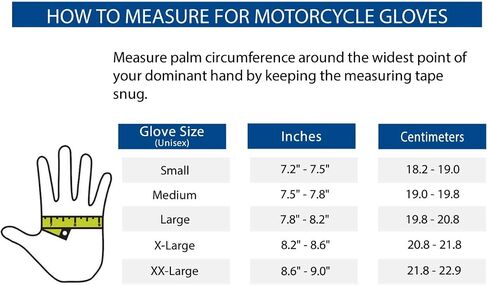 Goatskin Leather Motorcycle Gloves, Riding, Touring, Cruising, Biker, Palm Protection Slider Motorbike Gloves for Men and Women in Saudi Arabia