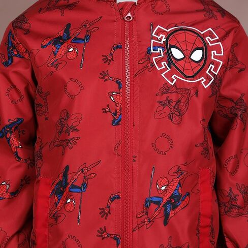 سترة واقية بغطاء للرأس بسحاب للأولاد من Marvel Spider-Man للأطفال الكبار in Saudi Arabia