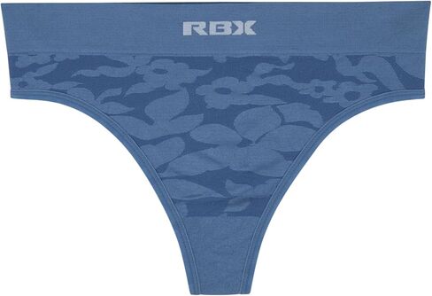RBX Active Women's Everyday Performance Seamless Thong Panties 5-Pack Underwear in Kuwait
