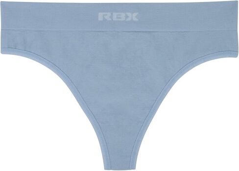 RBX Active Women's Everyday Performance Seamless Thong Panties 5-Pack Underwear in Kuwait