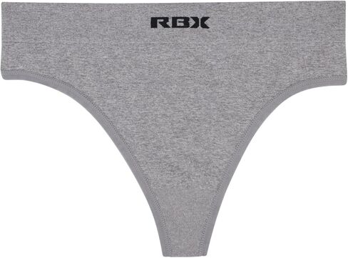 RBX Active Women's Everyday Performance Seamless Thong Panties 5-Pack Underwear in Kuwait