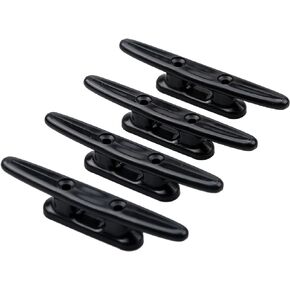 Thorn Boat Nylon Cleat Dock Black Plastic Cleats Pack of 4