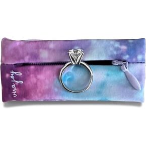 Vira Joy Wristband Ring Holder | Engagement & Wedding Ring Protector for Active Women | for Yoga, Rock Climbing, Running, Sports, Fitness, Working Out, Travel