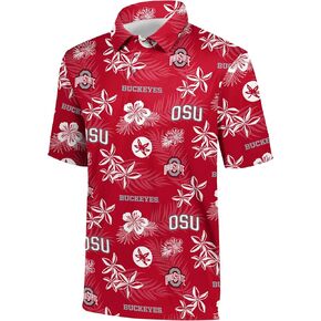 Holloway Men's NCAA Collegiate Floral Logo Polo-Official Team Apparel for Fans, Comfortable & Stylish Performance Shirt