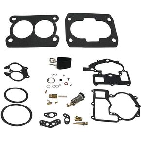 Carburetor Repair Rebuild Kit 2 Barrel 3.0L 4.3L 5.0L 5.7L GM Mercruiser Mercury Marine Boat Parts