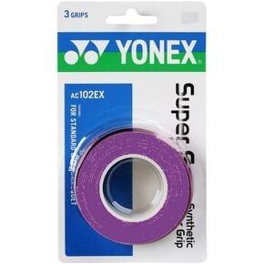 Yonex Overgrip Super GRAP 3 Pack - Tennis, Badminton, Squash - Choice of Colors