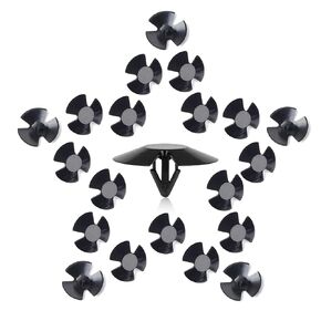 30pcs Hood Insulation Retainers with Fastener Remover - for Chrysler, Jeep, Dodge, Ram - Replace OEM 4878883AA LH LHS Nylon Clip