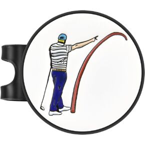 Golf Ball Marker with Magnetic Hat Clip, Funny Golf Accessories, Golf Gifts for Men 25 MM