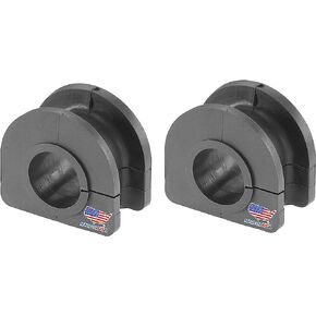 PAIR Front Sway Bar Bushing Kit FITS Escalade, Avalanche, Astro, Suburban, Silverado, Express, Tahoe, Savana, Sierra, Yukon, 1968-2020 K6439 Bushings Designed And Manufactured In USA