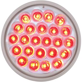 GG Grand General 78270 4 Inches Pearl Amber 24-LED Light, Amber Lens