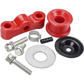 Red Shift Linkage Energy Suspension Bushing and Hardware Pin C-Clip Fits for Acura Integra Honda Civic CRX All B-Series Dohc B16 B18