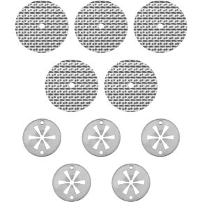 ECSiNG Heat Protection Plate Heat Shield Attachment Repair Kit Compatible with VW Compatible with Skoda OE Number 6715468, N90335004