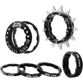 Bibike Single Speed Conversion Kit 13T/14T/15T/16T/17T/18T/20T/22T Single Speed Cassette & Spacers