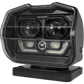 كشاف كشاف للقارب، كشاف كشاف للتحكم في كشاف الشاحنة 80 وات 360 درجة LED دوار للتحكم في بقعة ضوء العمل لشاحنات الدفع الرباعي على الطرق الوعرة والقوارب المنزلية in Kuwait