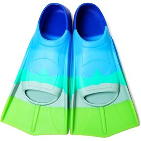 Kids Swim Fins,Short Youth Swimming Flippers for Pool Lap Swimming and Training for Girls Boys