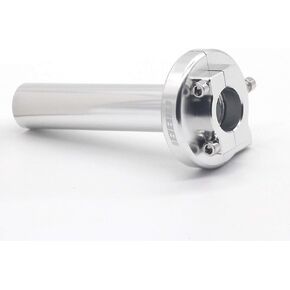 NIBBI New Throttle Grip Replacement High Performance Adjustable Modified Aluminum CNC 7/8" Throttle Handlebar Accelerator Fit Motorcycle Scooter ATV Motorcross Dirt Bike GY6 Chinese Scooter