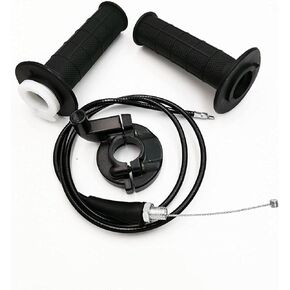 7/8" (22mm) Throttle Handle Grips Cable For ATV Quad Pit Bike Dirt Bike Baja Mini Bike Mb165 Mb200 90cc 125cc 150cc 200cc Coleman CT200U Trail 200 196cc