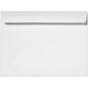 LUXPaper Booklet Envelopes | 7 1/2" x 10 1/2" | Bright White | 24lb. Text | 250 Qty