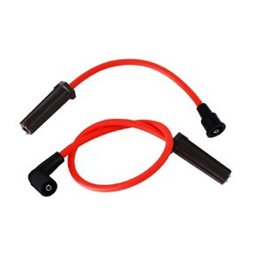 8mm Red Spark Plug Wires for 2008+ Victory Motorcycles (8mm Red Spark Plug Wires)