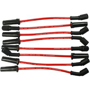 JDMSPEED New JDMSPEED 8.00mm Performance Spark Plug Wire Set Replacement for GM GMC Pontiac 1999-2013
