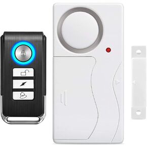 wsdcam Door Alarm Wireless Anti-Theft Remote Control Door and Window Security Alarms