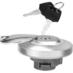 Fuel Gas Tank Cap Lock Cover with Keys compatible with Honda VTX Shadow Aero ACE Rebel Magna VLX VT600 Spirit 600 750 1100 1300
