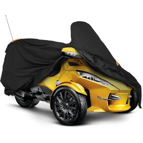 StarknightMT Spyder Full Cover, Waterproof Cover Compatible with Can Am Spyder RT/RT Limited 2010-2019 Spyder Accessories All Weather Protection Cover Replacement OEM 219400860