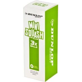 DUNLOP Mini Squash Balls (Green)