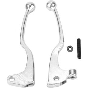 Acouto for Yamaha 2007 ttr230 Clutch Lever Motorcycle Brake Clutch Lever Handle Iron 1 Pair Fit for Yamaha YZ80/YZ125/TW200/XT250/TT350/XT350