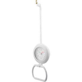 Clock, Home Decoration Fashionable Dual Use Table Clock for Study Room for Bedroom for Kitchen for Living Room(White) in Kuwait