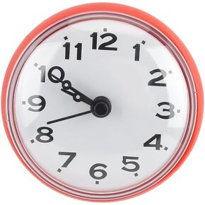 Yosoo Waterproof Shower Clock with Suction Cup Round Face Arabic Digital Dial Bath Shower Clock Bathroom Kitchen Accessories (Green)