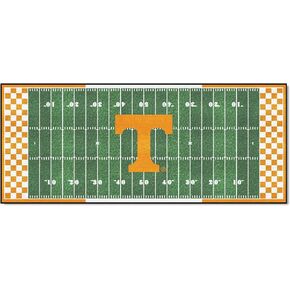 FANMATS 7561 Tennessee Volunteers Field Runner Rug - 30in. x 72in.