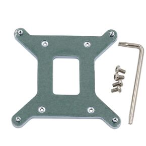 Metal LGA1700 Motherboard Backplate, CPU Radiator Base Heatsink Mounting Backplane for Intel LGA 1700