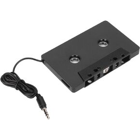 ASHATA Car Audio Cassette Adapter, 3.5mm Auxillary Cable Cassette Receiver,Stereo Audio Tape Converter,Wireless Cassette Tape to Aux Adapter,for Vintage Car,Radio