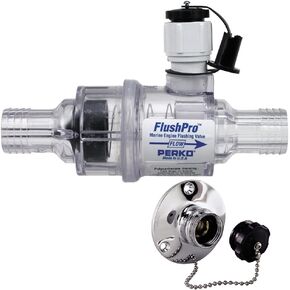 Perko 1 1/4" Flush Valve & KIT