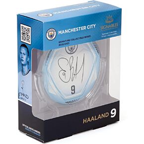 Signables Premium - Man City Collectible - Official Football Facsimile - Premium Soccer Memorabilia Collectible