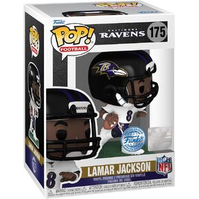 Lamar Jackson (Baltimore Ravens) (Away Jersey) Funko Pop! NFL Series 9 in Saudi Arabia