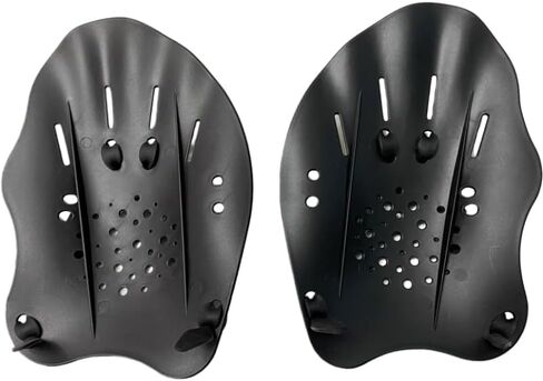 Improve Your Swimming Technique with Contour Swim Paddles Hand - Swim Training Hand Paddles with Adjustable Straps for Women and Men in Saudi Arabia